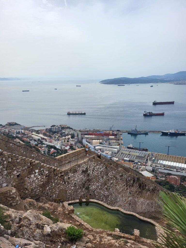 Gibraltar z małym dzieckiem